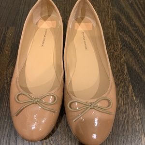 Nude  ballet flats